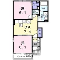 フレスクーラK・OⅡの間取り