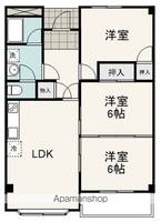 ハイレジデンスK A棟202の間取り