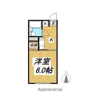 東京都練馬区早宮2丁目の賃貸アパートの間取り