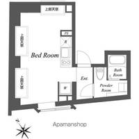 EXAM中目黒Ⅲ501の間取り