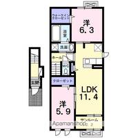 物件の間取り画像