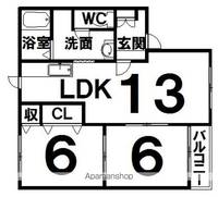 物件の間取り画像