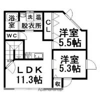 LA.PORTE202の間取り