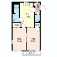 ハウス・ローレル202の間取り