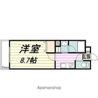 宮城県仙台市宮城野区鉄砲町中の賃貸マンションの間取り
