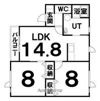 物件の間取り画像