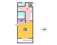ラポールA201の間取り