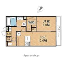 滋賀県大津市大萱2丁目の賃貸アパートの間取り