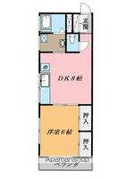 西新井ハイツ204の間取り