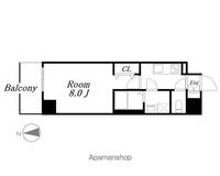 愛知県名古屋市西区新道2丁目(マンション)の賃貸物件の間取り