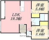 物件の間取り画像