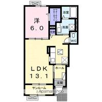 オーロモンテ.クアットロの間取り