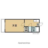 岩手県盛岡市東黒石野2丁目の賃貸アパート201の間取り