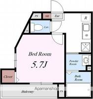 メルディア松戸の間取り