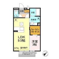 カトルセゾン藤ヶ丘103の間取り