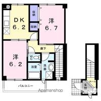 ニューシティ藤澤C棟の間取り