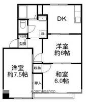 岩井ハイツの間取り