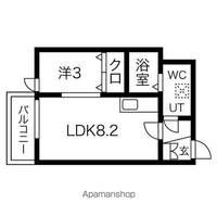 カーサ荒巻中央301の間取り