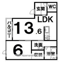 物件の間取り画像