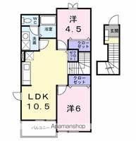 ヒルサイドの間取り