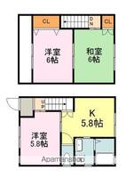 リバーケープⅠ-Eの間取り