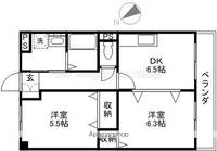 物件の間取り画像