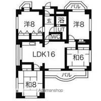 ハートイン戸田町の間取り