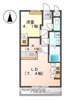レジデンス城西Ⅰの間取り