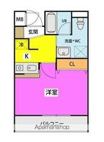 ラヴィータフェリーチェ二又瀬の間取り