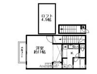 アスール国見203の間取り
