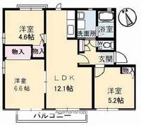 サンホーム日吉 A棟の間取り