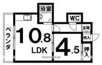 FONTANA(フォンタナ)301の間取り