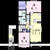 物件の間取り画像