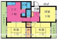 物件の間取り画像