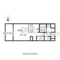 愛知県名古屋市中区大須2丁目の賃貸マンション1103の間取り