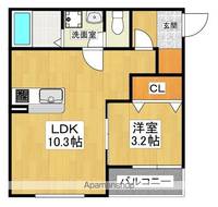 物件の間取り画像