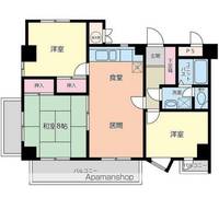 栗林青葉台マンションの間取り