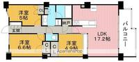 グランロジュマン豊中少路D街区の間取り