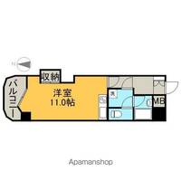 愛知県名古屋市中区栄1丁目の賃貸マンションの間取り
