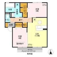 エスペランサ Cの間取り