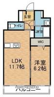 物件の間取り画像