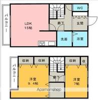 MONTESTELLAⅠ・Ⅱの間取り