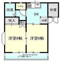 メゾンT・C1号館101の間取り