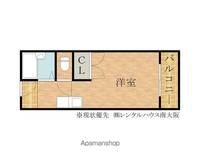 クリスタ久米田207の間取り