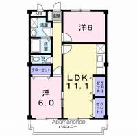 物件の間取り画像