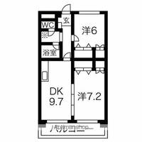 第5ジーオンビル202の間取り