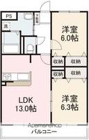 グランビュー102の間取り
