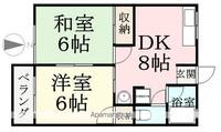 シティハイムセピア201の間取り