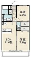 物件の間取り画像