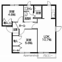物件の間取り画像